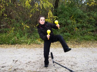 foto Die Schmetterlinge essen die Bananen 1